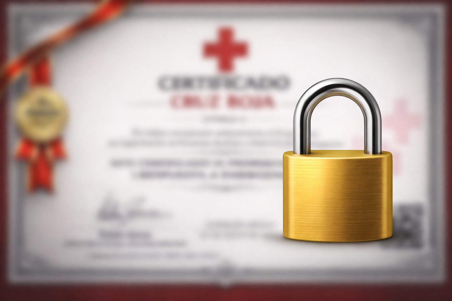 Certificado Cruz Roja